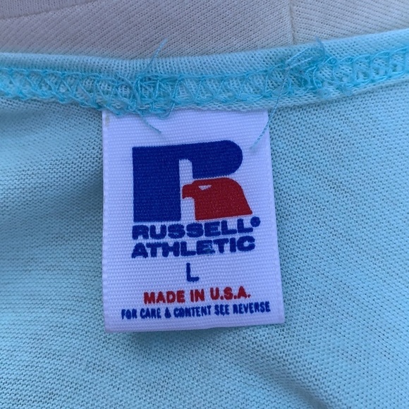 Delta Delta Delta Sorority tank top, pastel Delta appliqués, size Large - Picture 5 of 5